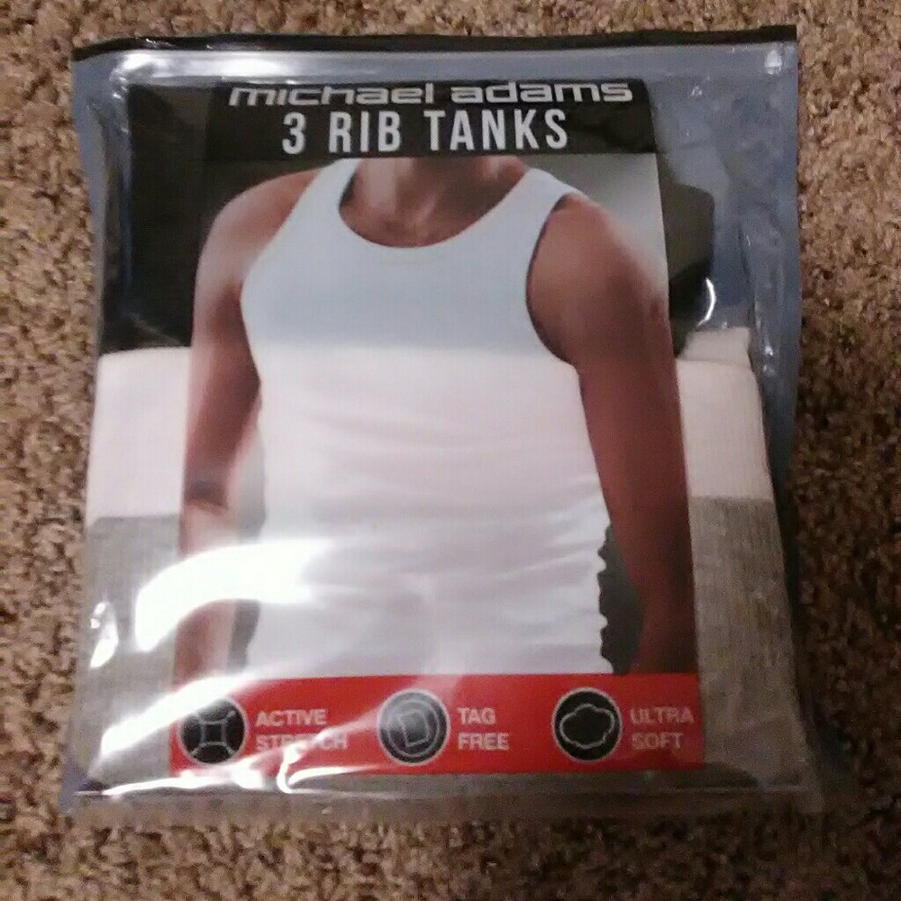 Michael Adams Rib Tanks